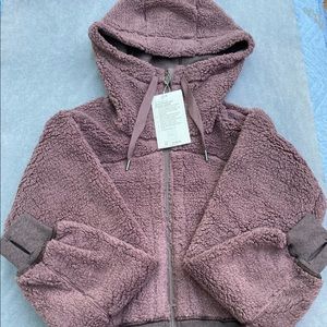 short sweet sherpa jacket lululemon